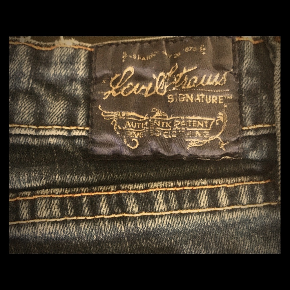 Lot of 2 ~ Vintage Levi Strauss ~ Button Jr Sz 17